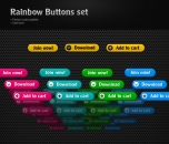 Image for Glossy Download Buttons - 30088