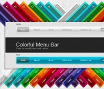 Image for Beautiful Menu Ribbons - 30075